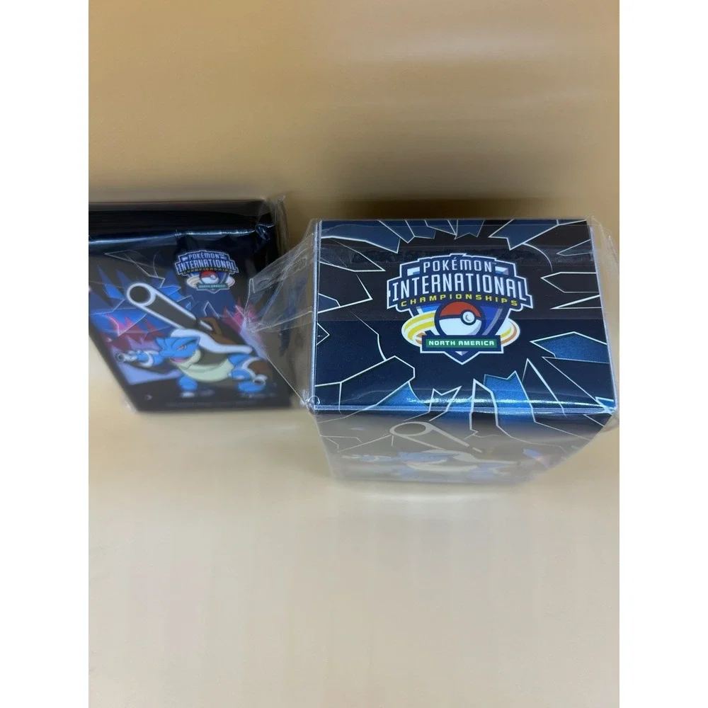 Pokemon NAIC 2026‎ Mega Blastoise Deck Box & 65 Sleeves Combo Sealed